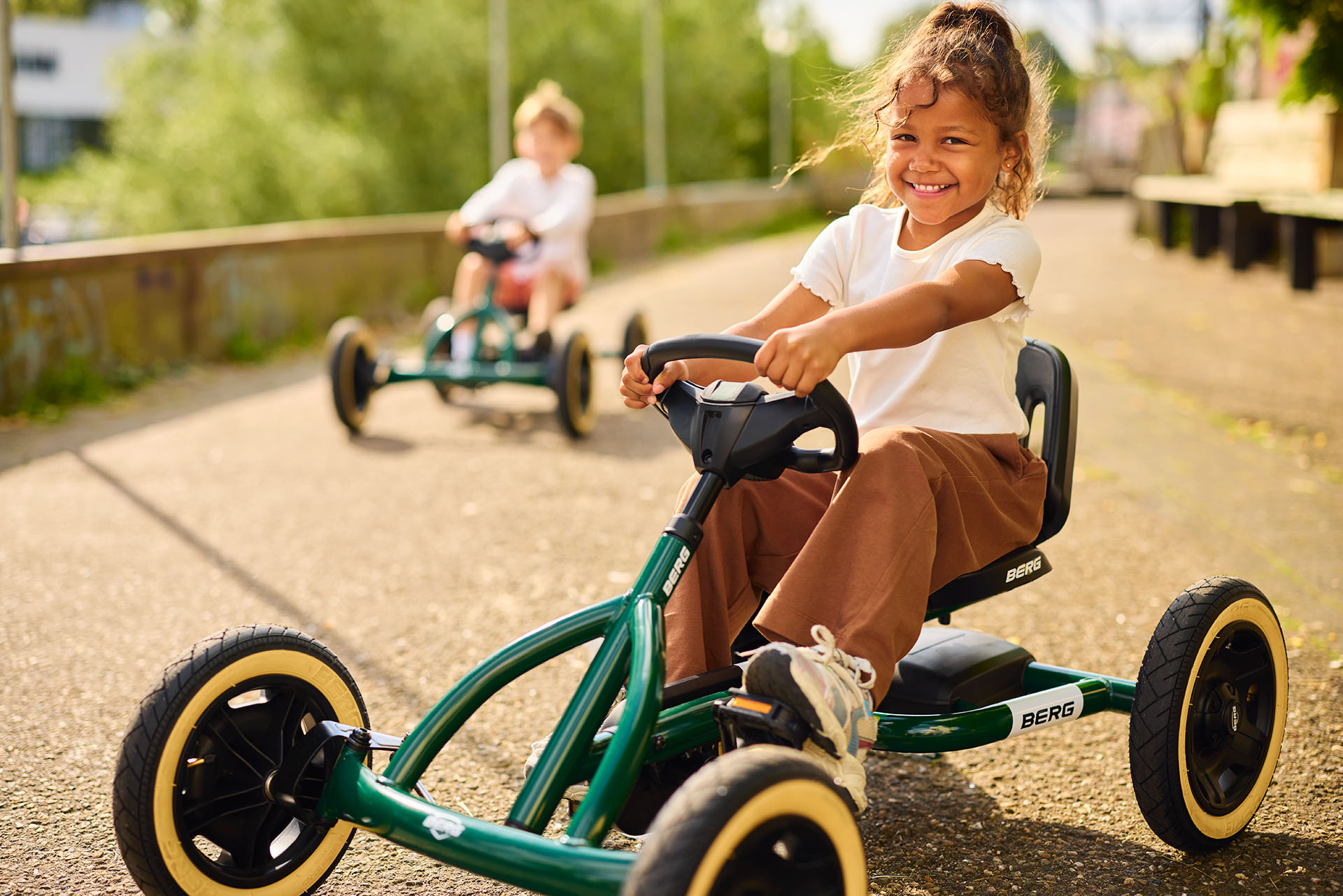 BERG Gokart Buddy Retro Green BERG Gokart Buddy Retro Green